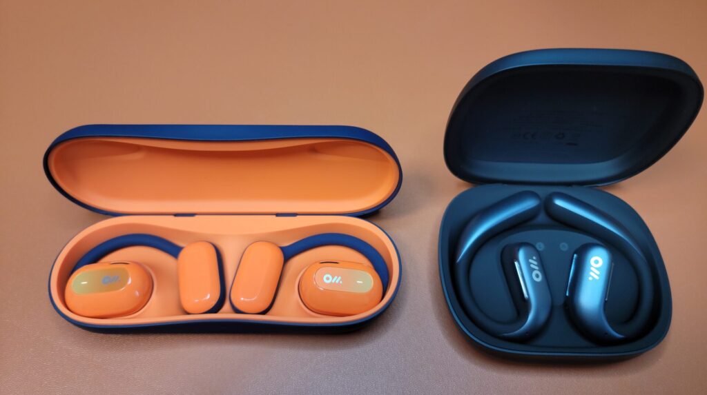 Oladance OWS2とPro2を並べて配置