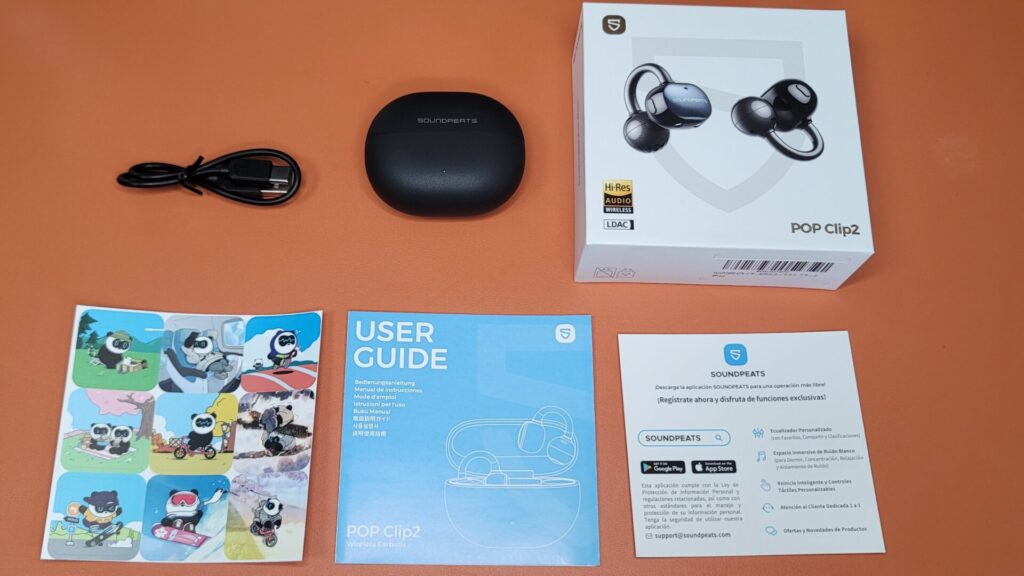 SOUNDPEATS POP Clip2 (UU2)　付属品