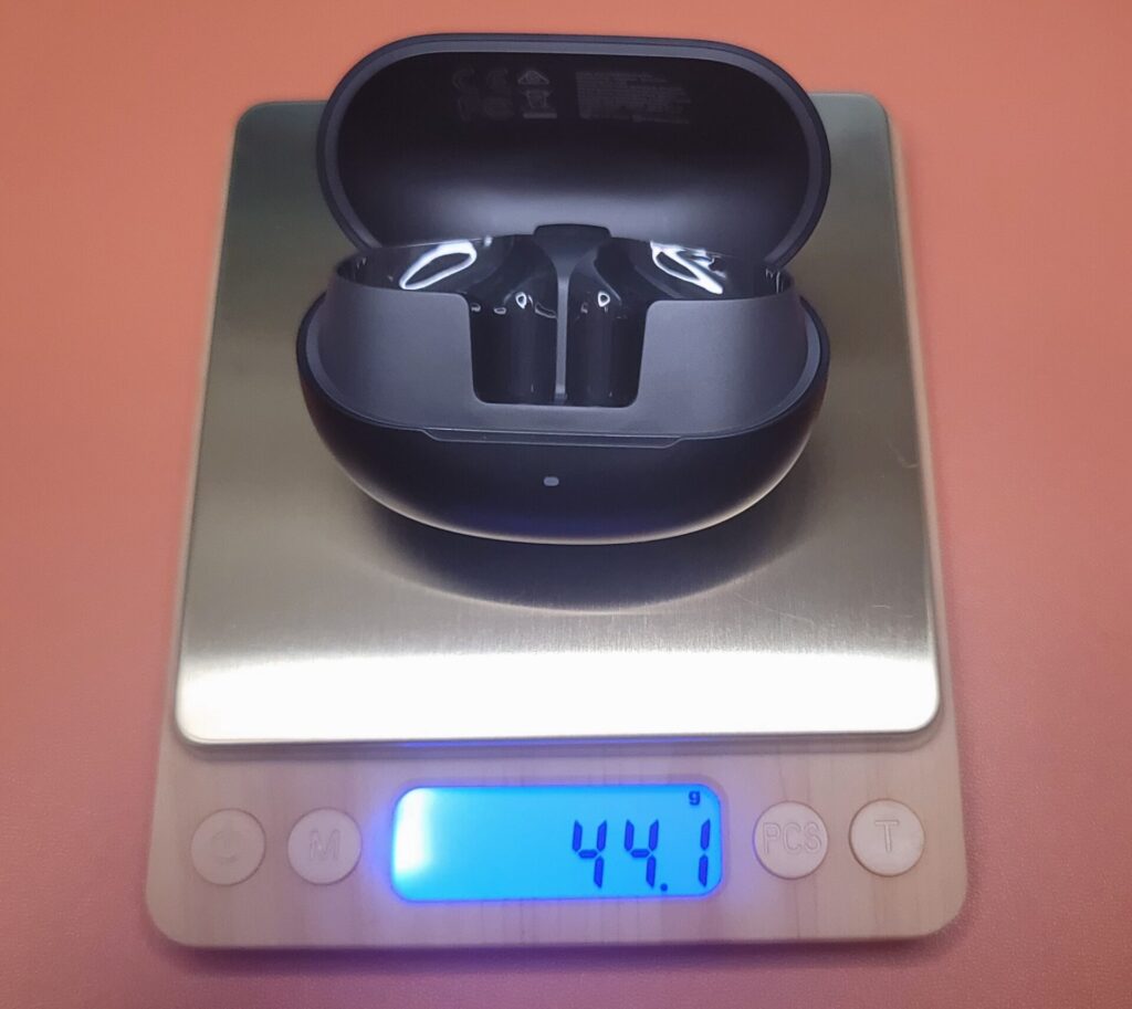 soundpeats ケース込みの重量